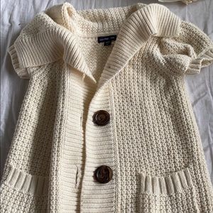 Baby Gap Crochet Short Sleeve Sweater 2T